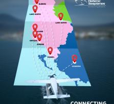 Η πρώτη πτήση υδροπλάνου μεταξύ...