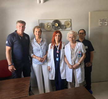 Επίσκεψη της Όλγας Γεροβασίλη στο Νοσοκομείο Άρτας